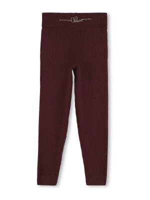 CHLOE': casual trousers - Ribbed Trousers