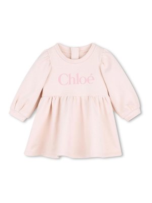 CHLOE': knee length dresses - Dress With Logo