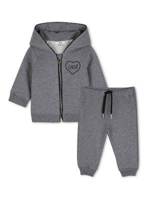 CHLOE': Sweatshirts & Sweaters - Sweatshirt and trousers set