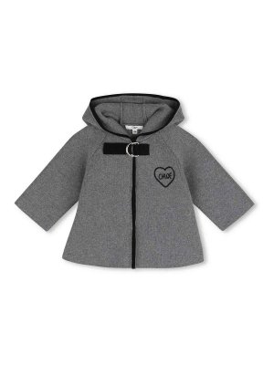 CHLOE': knee length coats - Coat With Embroidery