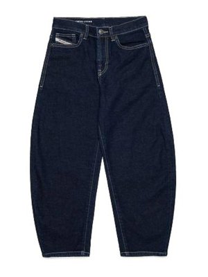 DIESEL: Jeans à jambe droite - Jean Droit - Bleu