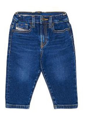 DIESEL: Jeans à jambe droite - Jean Droit - Bleu