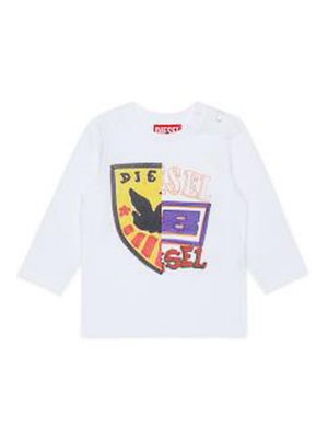 DIESEL: t-shirt - T-Shirt Con Logo
