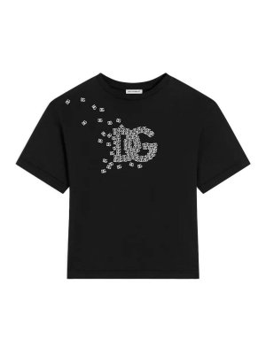 Dolce & Gabbana Jr: t-shirts - T-Shirt With Logo