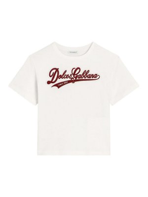 Dolce & Gabbana Jr: t-shirts - T-Shirt With Logo