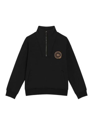 Dolce & Gabbana Jr: スウェット＆セーター - スウェットシャツ/セーター - ブルー