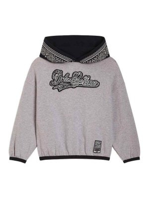 Dolce & Gabbana Jr: スウェット＆セーター - スウェットシャツ/セーター - グレー