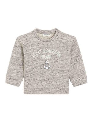 Dolce & Gabbana Jr: スウェット＆セーター - スウェットシャツ/セーター - グレー
