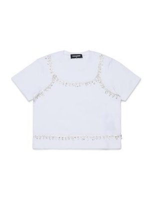 DSQUARED2: T-shirts - T-Shirt - Blanc