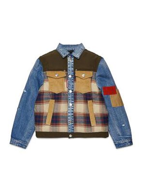 DSQUARED2: casual jackets - Jacket With Patch