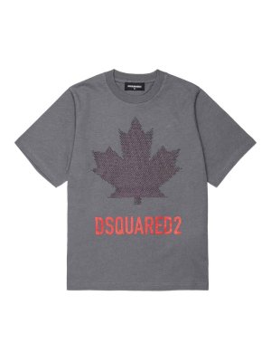 DSQUARED2: Camisetas - Camiseta - Gris