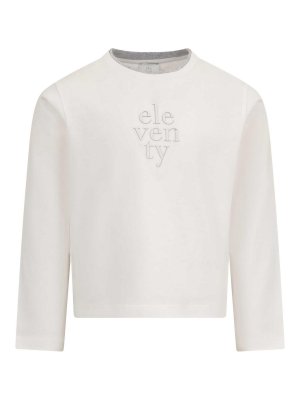 ELEVENTY: t-shirts - T-Shirt With Logo