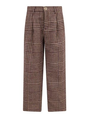 ELEVENTY: casual trousers - Checked Trousers