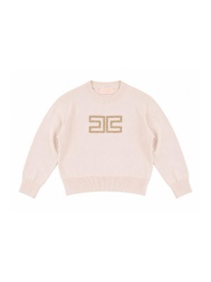 ELISABETTA FRANCHI: クルーネック - クルーネック - ベージュ