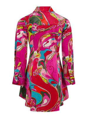 EMILIO PUCCI: shirts - Velvet Dress With Print