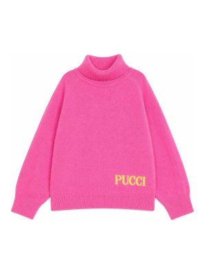 EMILIO PUCCI: クルーネック - クルーネック - フクシア