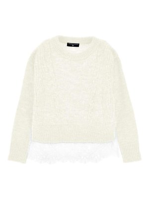 ERMANNO SCERVINO: クルーネック - クルーネック - クリーム