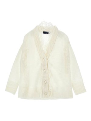 ERMANNO SCERVINO: カーディガン - カーディガン - クリーム