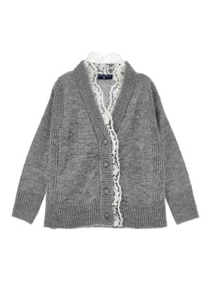 ERMANNO SCERVINO: カーディガン - カーディガン - グレー