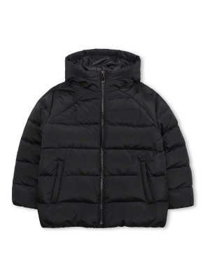 GIVENCHY: ダウン・ハイテクジャケット - ダウンジャケット - 黒