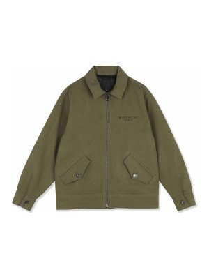 GIVENCHY: bombers - Bomber Jacket With Logo