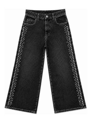 GOLDEN GOOSE: Jeans à jambe droite - Jean Droit - Gris