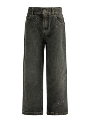 GOLDEN GOOSE: Jeans à jambe droite - Jean Droit - Gris