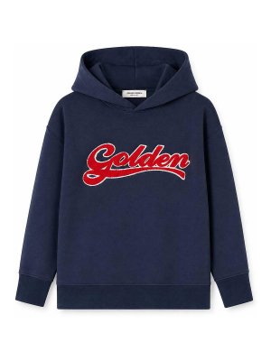 GOLDEN GOOSE: Sweatshirts & Pulls - Sweat-Shirts - Bleu