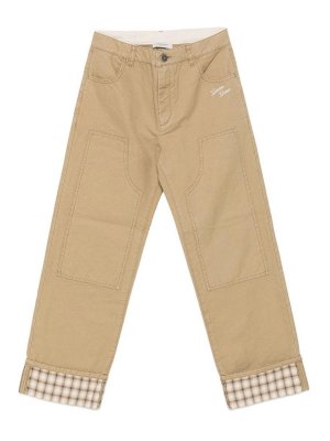 GOLDEN GOOSE: Pantalons casual - Pantalons Décontractés - Beige