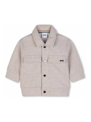 Hugo Boss: bombers - Bomber Jacket With Logo