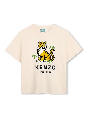 KENZO: t-shirt - T-Shirt Con Logo