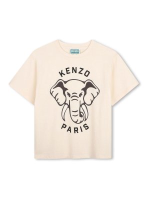 KENZO: t-shirt - T-Shirt Con Logo