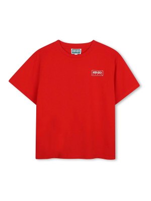 KENZO: t-shirt - T-Shirt Con Logo