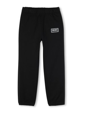 KENZO: casual trousers - Trousers With Logo