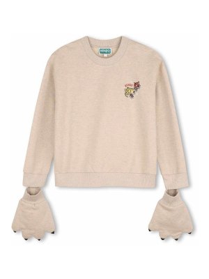 KENZO: Sweatshirts & Pulls - Sweat-Shirts - Beige