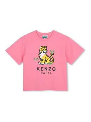 KENZO: Camisetas - Camiseta - Color Carne Y Neutral