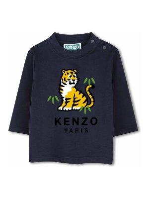 KENZO: t-shirts - T-Shirt With Print