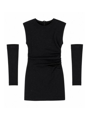 LULU BY MISS GRANT: abiti al ginocchio - Vestito  Con Maniche Removibili
