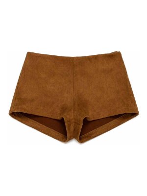 LULU BY MISS GRANT: Shorts - Short - Marron
