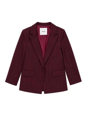 LULU BY MISS GRANT: casual jackets - Pinstriped jacket