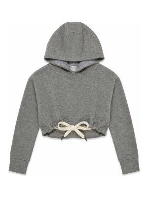 LULU BY MISS GRANT: Sweatshirts & Sweaters - Hooded Sweatshirt