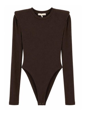 LULU BY MISS GRANT: Tops & Débardeurs - Top - Marron