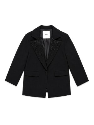 LULU BY MISS GRANT: casual jackets - Jacket With Rhinestones