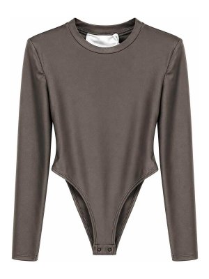 LULU BY MISS GRANT: Tops & Débardeurs - Top - Marron