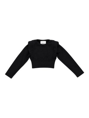 LULU BY MISS GRANT: Pull col rond - Pull Col Rond - Noir