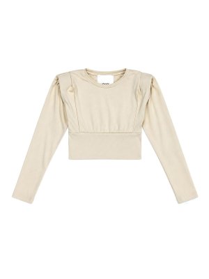 LULU BY MISS GRANT: Pull col rond - Pull Col Rond - Beige