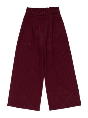 LULU BY MISS GRANT: Pantalons casual - Pantalons Décontractés - Rouge Brun