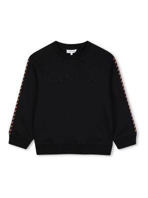 LANVIN: Sweatshirts & Sweaters - Sweatshirt With Embroidery