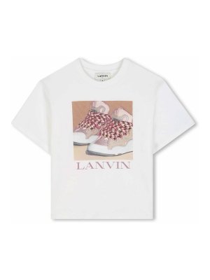 LANVIN: T-shirts - T-Shirt - Blanc