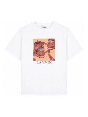 LANVIN: T-shirts - T-Shirt - Blanc
